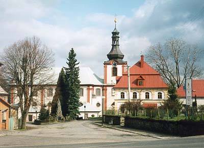 KOSTEL NAROZEN SV. JANA KTITELE V KAMENICKM ENOV