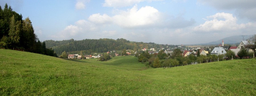 JANOVICE, vhled z bo Malho Pahorku